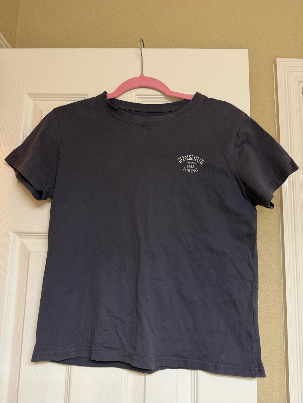 DAZY Black Short-Sleeve Tee